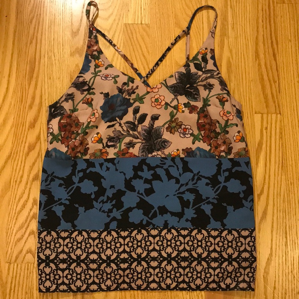 Topshop floral top